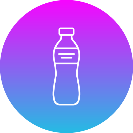 botella de agua Generic Flat Gradient icono