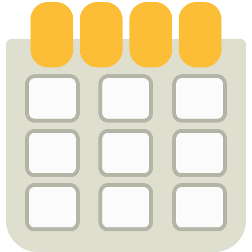 Calendar Generic Flat icon