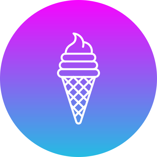 Ice cream Generic Flat Gradient icon