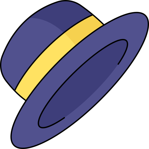 Hat Generic Thin Outline Color icon