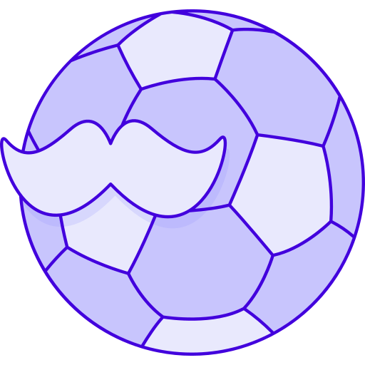 Футбольный мяч Generic Thin Outline Color иконка