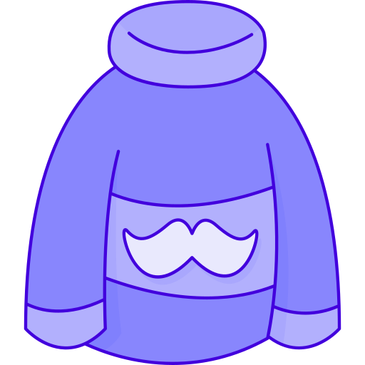 Sweater Generic Thin Outline Color icon