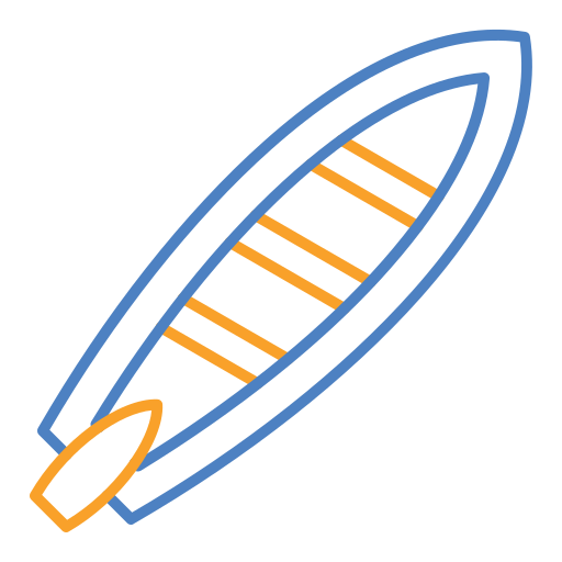 surfbrett Generic Outline Color icon