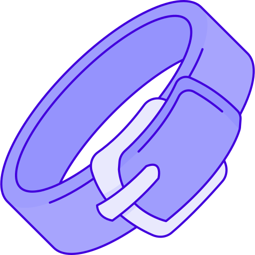 Belt Generic Thin Outline Color icon
