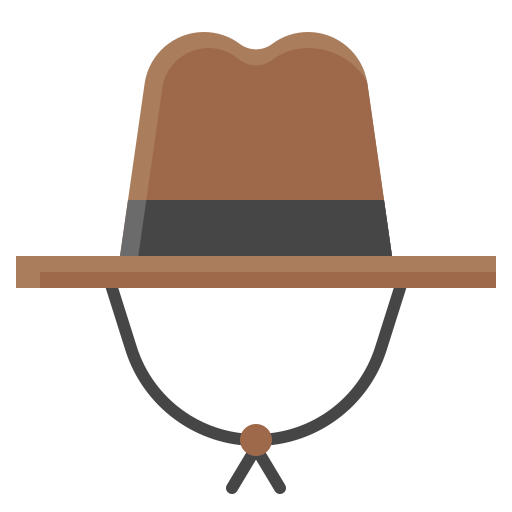 chapeau de cowboy Generic Flat Icône