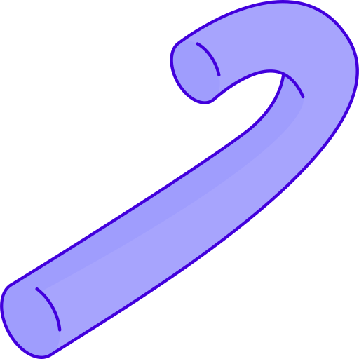 Cane Generic Thin Outline Color icon