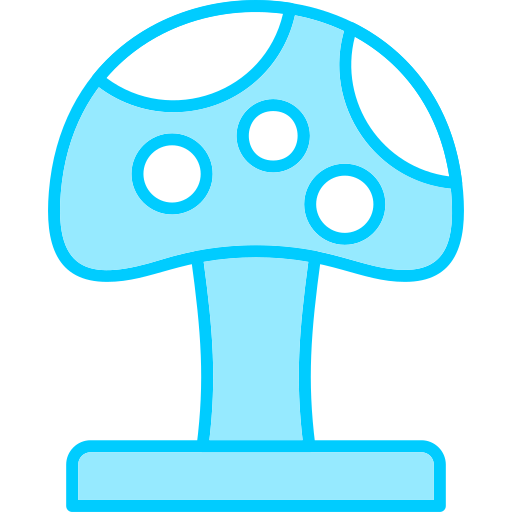 hongo Generic Blue icono