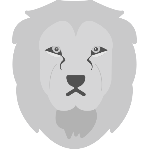 león Generic Grey icono