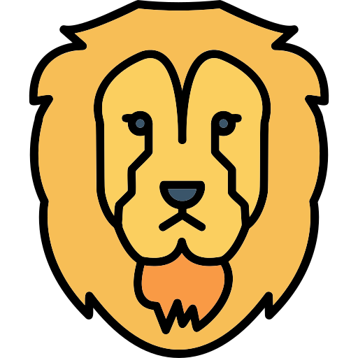 lion Generic Outline Color Icône