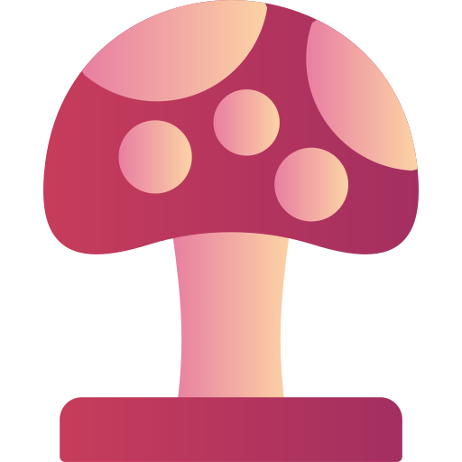 Mushroom Generic Flat Gradient icon