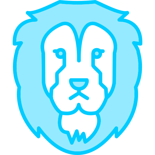 leeuw Generic Blue icoon