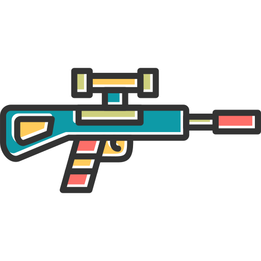 fusil de sniper Generic Color Omission Icône