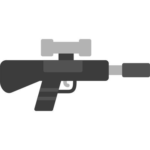 rifle de francotirador Generic Grey icono