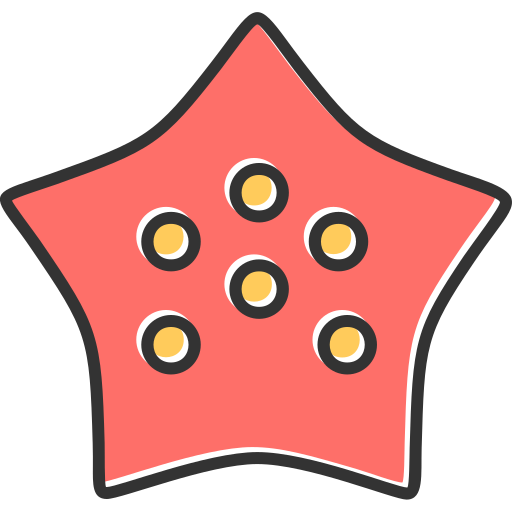estrella de mar Generic Color Omission icono