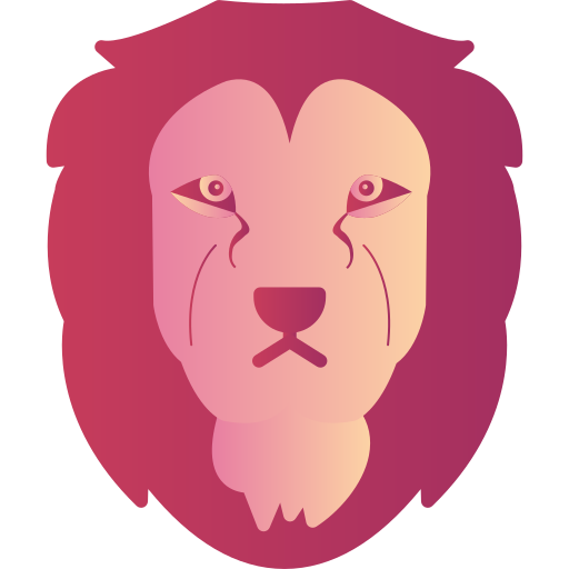 león Generic Flat Gradient icono