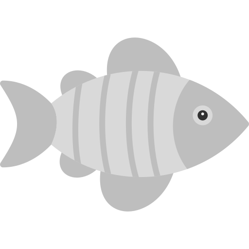 peixe Generic Grey Ícone