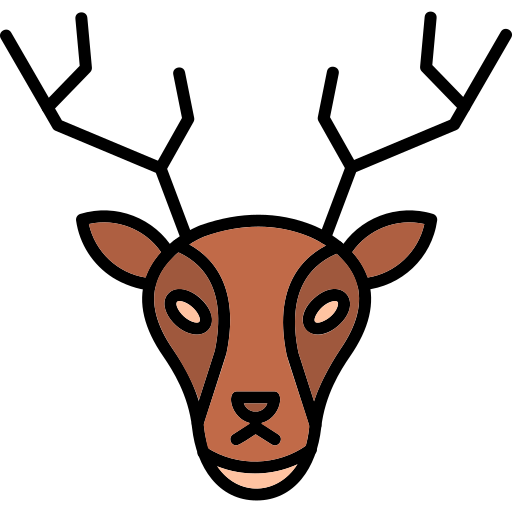 cervo Generic Outline Color icona