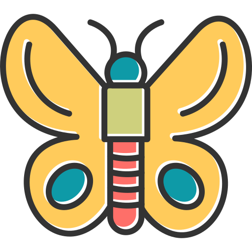 mariposa Generic Color Omission icono