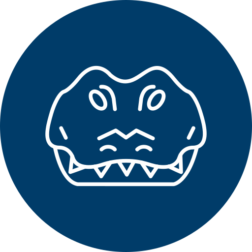 Крокодил Generic Flat иконка