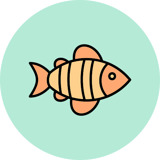 魚 Generic Outline Color icon