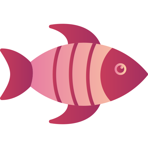 peixe Generic Flat Gradient Ícone