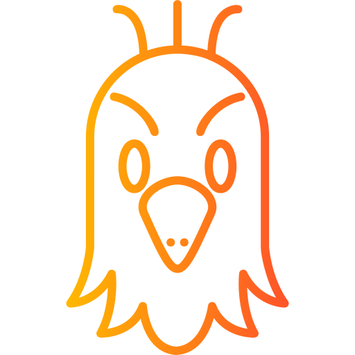 papuga Generic Gradient ikona
