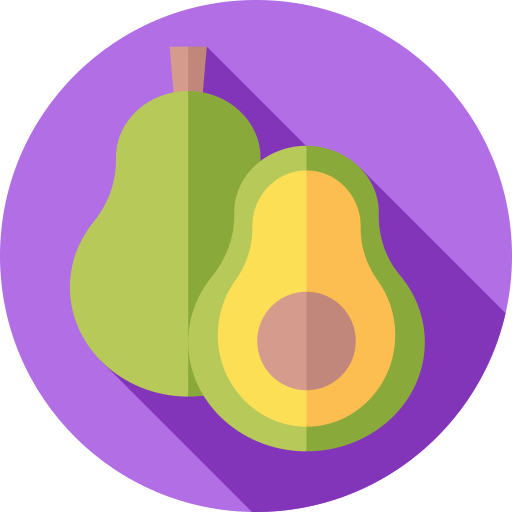 palta Flat Circular Flat icono