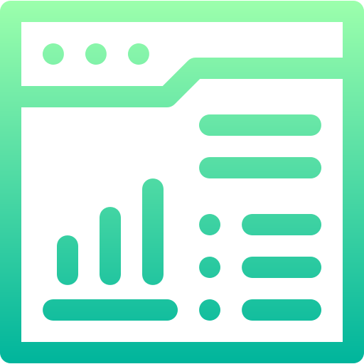programa Basic Gradient Lineal color icono