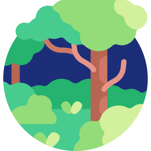 Tree Detailed Flat Circular Flat icon