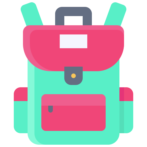 School bag Generic Flat icon