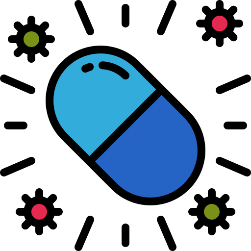 Antiviral Generic Outline Color icon