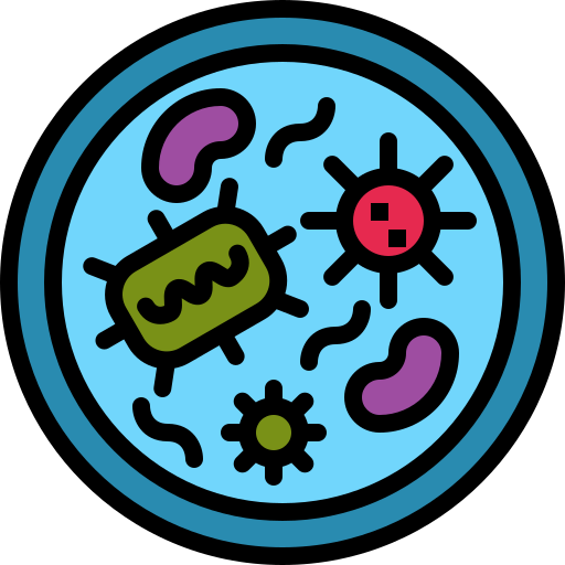 Pathogen Generic Outline Color icon