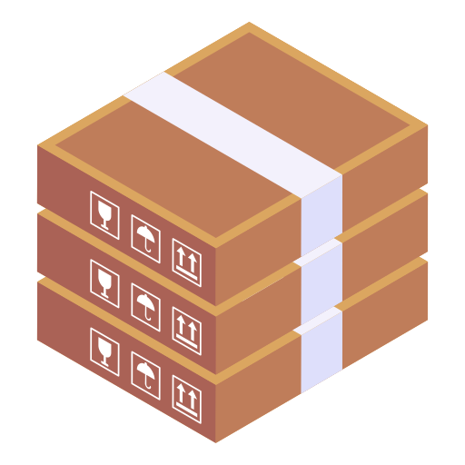 caja de entrega Generic Isometric icono
