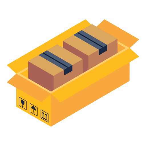 pappschachtel Generic Isometric icon