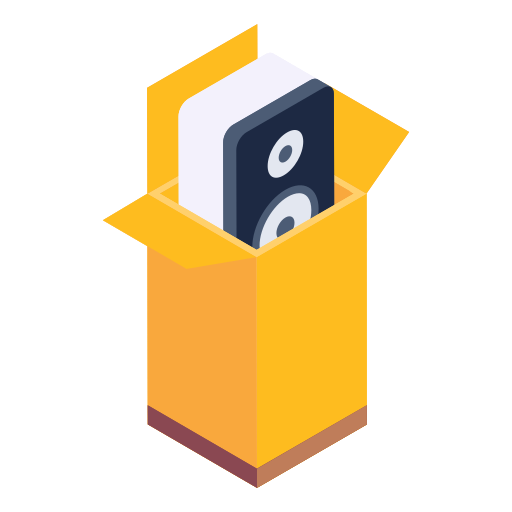 lautsprecher Generic Isometric icon