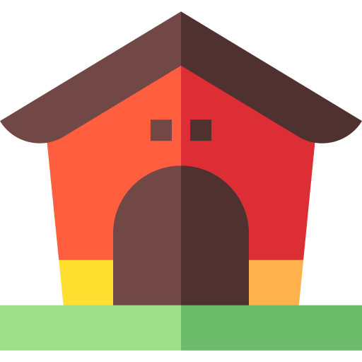 Дом для домашних животных Basic Straight Flat иконка