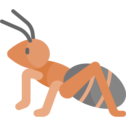 개미 Kawaii Flat icon