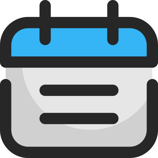 Calendar Generic Outline Color icon