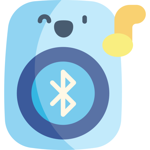 Bluetooth Kawaii Flat icon