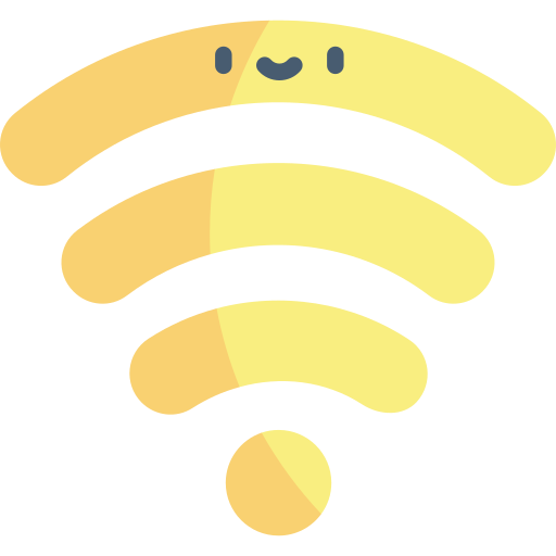 wi-fi Kawaii Flat иконка