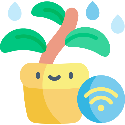 Watering Kawaii Flat icon