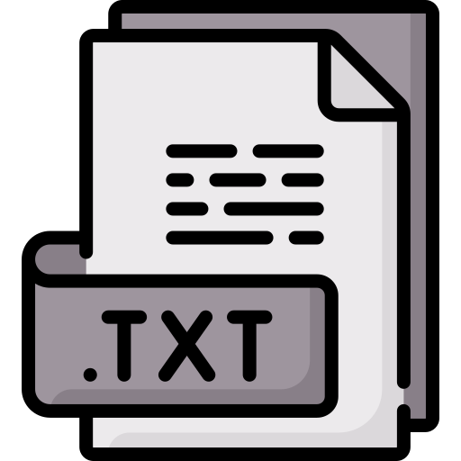 Txt Special Lineal color icon