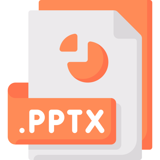 pptx Special Flat icona