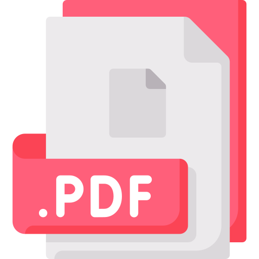 pdf Special Flat Icône