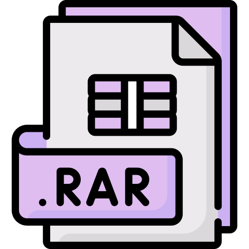 rar Special Lineal color ikona