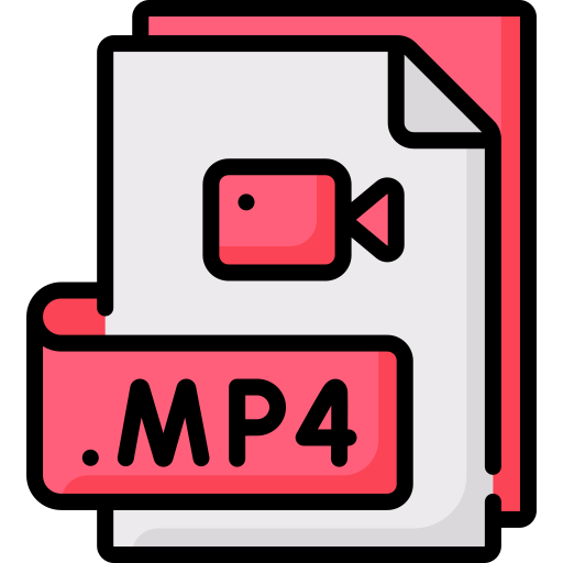 mp4 Special Lineal color icon