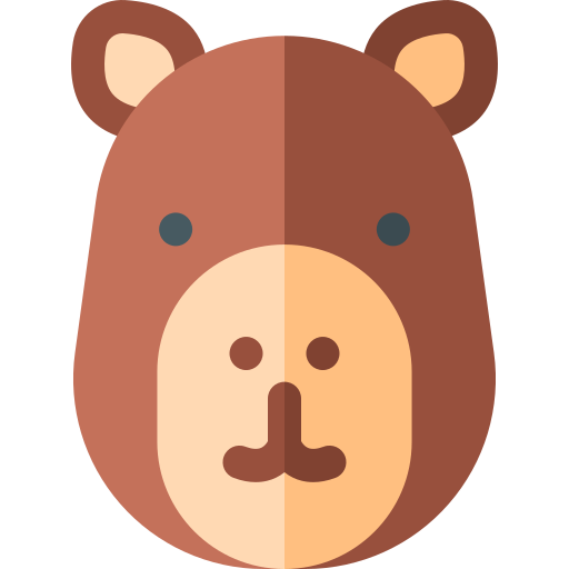 Capybara Basic Rounded Flat icon