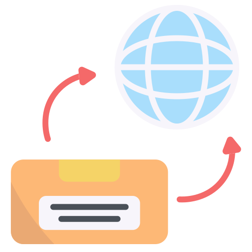 국제 배송 Generic Flat icon