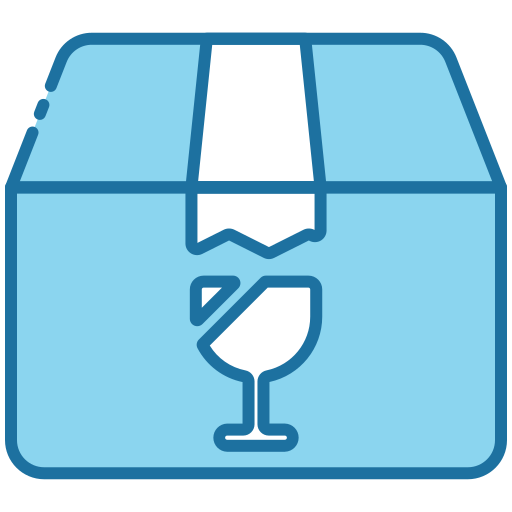 부서지기 쉬운 Generic Blue icon