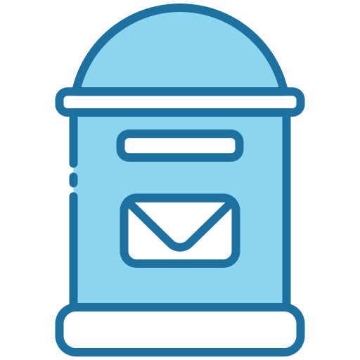 briefkasten Generic Blue icon